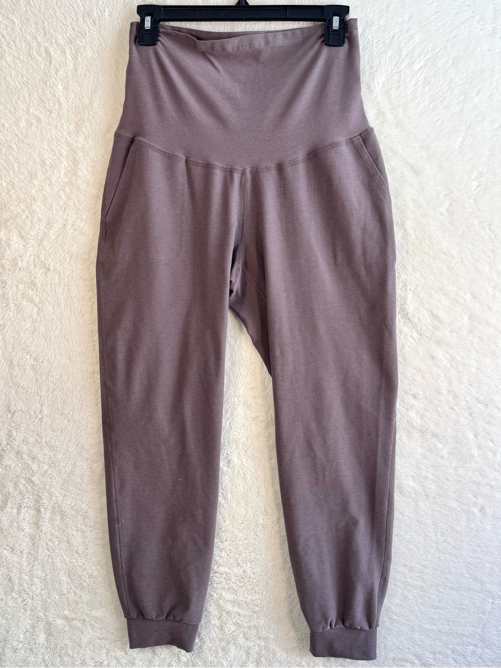 Beyond Yoga Beyond the Bump Maternity Joggers Women's Medium Spacedye Stretch